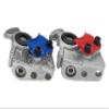 ROAD SUPERIOR TRUCK PARTS Pair of 37 Degree Screened Angled Service and Emergency Gladhands view 2