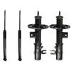 4PCS Shocks and Struts Front Rear - Strut Shock fits Mazda 3 2014-2018 2.0L view 1