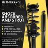 4PCS Shocks and Struts Front Rear - Strut Shock fits Mazda 3 2014-2018 2.0L view 2