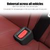 Osilly Car Seat Belt Buckle Holder, 2PCS Vehicle Seatbelt Buckle Booster for Easy Access, Seatbelt Buckling Cover to Make Receptacle Stand Upright for Kids, Universal Automotive Accessories (Black) view 4