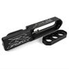 Black 4"-8.3" Swingarm Extensions Brake line Chain Kit Compatible with Suzuki GSXR 600 750 2020-2024, CNC Aluminum view 3