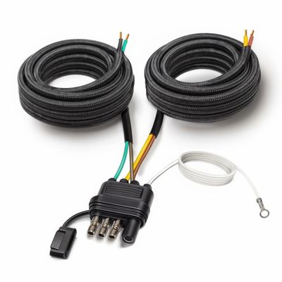 32FT Trailer Wiring Harness Kit, 4 Pin 5 Wire Trailer Wiring Harness