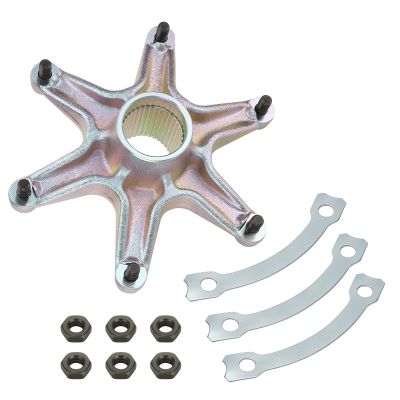 JAVIK Rear Axle Sprocket Mount Hub Collar Holder Kit Compatible with Yamaha Raptor 660 YFM660R 2001 2002 2003 2004 2005,OEM# 5LP-25386-00-00 901160850700