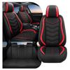 ACDY Car Seat Covers Fit for Volvo 2000-2026, Stylish Sport Seat Covers, Waterproof Wear-Resistant Premium Nappa Leather Car Seat Covers.(Full Set/Black Red) view 1