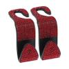 AKEIE Bling Bling Storage Hooks Car Interior Accessories for Hanging Bags, Preventing Toppling and Leaking,Red view 1