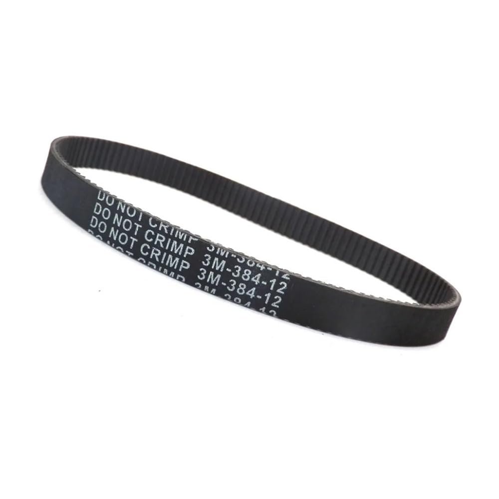 Rubber Toothed Drive Belt HTD 384-3M-12 Escooter Electric Scooter 384mm Length