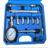 ZEAJSRU 11PCS Engine Cylinder Compression Tester Kit, 0-300 PSI/0-20 Bar Gasoline Fuel Pressure Gauge Tool with M10 M12 M14 M16 M18 Adapters for Car Motorcycle ATV(11PCblue) view 2