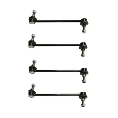 Chenglanhsjg 4pcs - Stabilizer Suspension Sway Bar Linkage Kit Front Left Driver Right Passenger Side Non-Greasable for Kia,for Hyundai