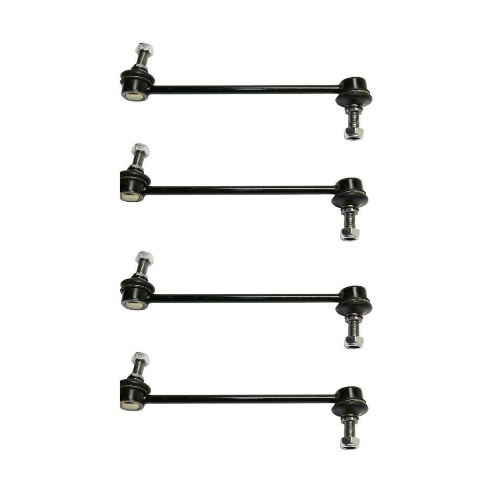 Chenglanhsjg 4pcs - Stabilizer Suspension Sway Bar Linkage Kit Front Left Driver Right Passenger Side Non-Greasable for Kia,for Hyundai