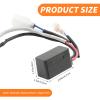 Anxingo 38410-93J12 Trim Relay Assy, Replacement for Suzuki DF40A DF50A DF60A 2011-2017, DF70A DF80A DF90A 2011-2016, DF100 DF115 DF140 2011-2012, DF150 DF175 2011-2017 view 2