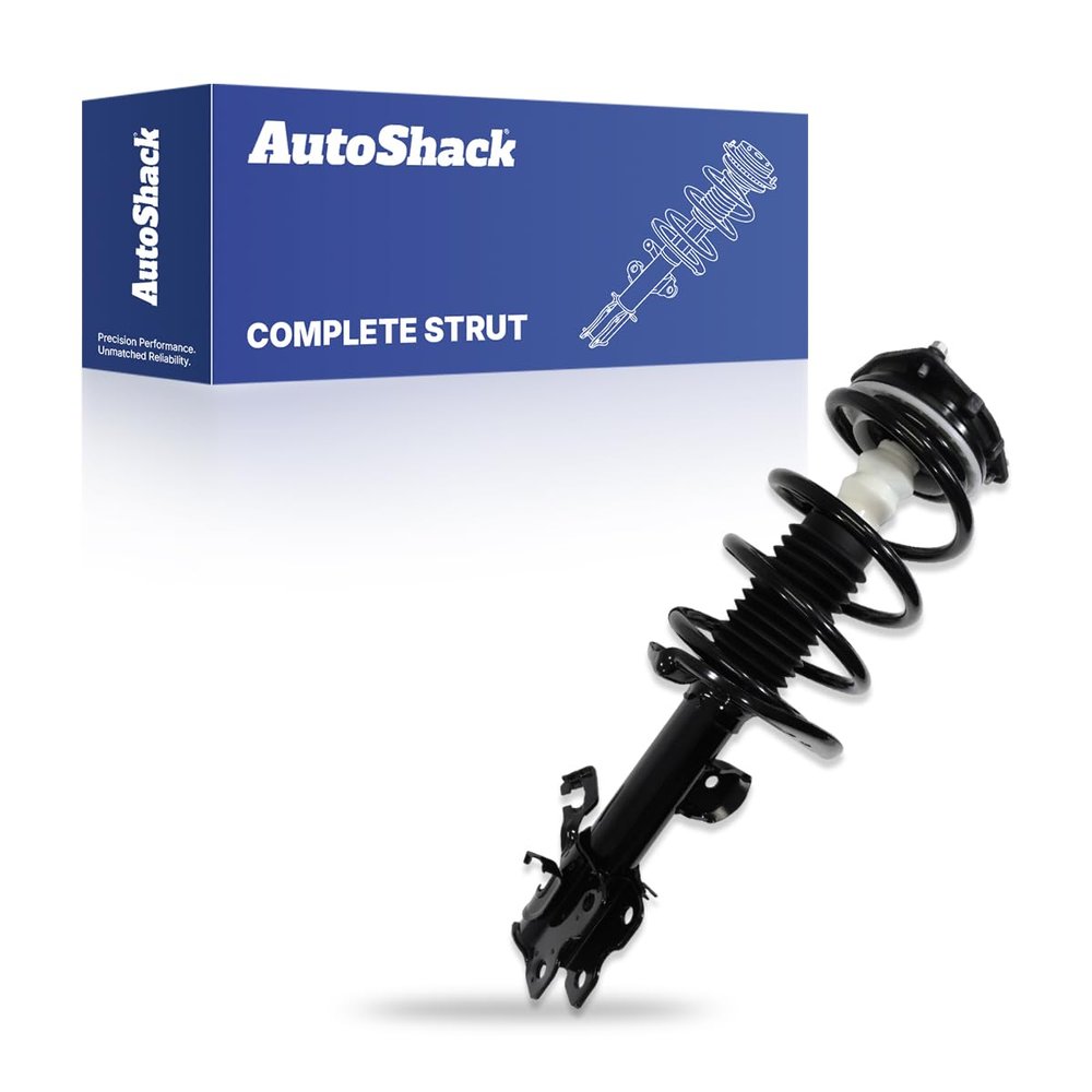AutoShack Front Complete Strut Assembly with Coil Spring, 1pc