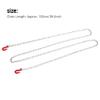 RC Tow Hook Chain, U Shaped Tow Hook Trailer Chain Assemble Parts for RC Climbing Crawler Car 1/18 view 2
