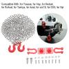 RC Tow Hook Chain, U Shaped Tow Hook Trailer Chain Assemble Parts for RC Climbing Crawler Car 1/18 view 3