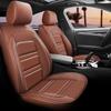 PACKMACH Seat Covers for Kia Soul 2010-2025 | 5-Seats Leather Seat Covers, Easy to Install Automotive Seat Covers Full Set (Full Set, Coffee) view 3