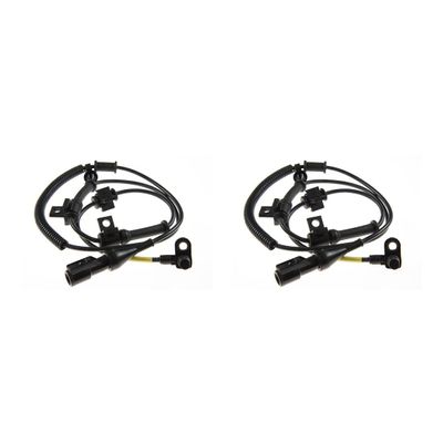ABS Sensor Front Left and Right ABS Wheel Speed Sensor for Ford F-250 Super Duty 5.4L 4WD 2005-2007 for Ford F-250 Super Duty 6.0L 4WD 2005-2007 2Pcs #Replace AC3Z-2C204-A