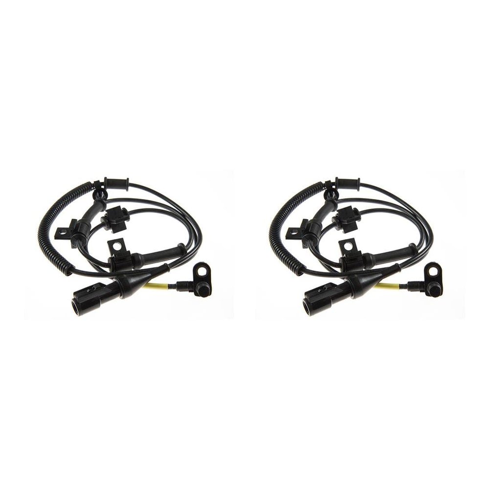 ABS Sensor Front Left and Right ABS Wheel Speed Sensor for Ford F-250 Super Duty 5.4L 4WD 2005-2007 for Ford F-250 Super Duty 6.0L 4WD 2005-2007 2Pcs #Replace AC3Z-2C204-A