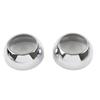 CNxinn10 Motorcycle Aluminium Fork Boot Cap Covers 41mm Chrome for Harley for Sportster Dyna Low Rider Sport Glide view 1