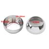 CNxinn10 Motorcycle Aluminium Fork Boot Cap Covers 41mm Chrome for Harley for Sportster Dyna Low Rider Sport Glide view 4