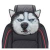 LHDOS Cute Husky Dog Car Headrest Pillow- Memory Foam Car Neck Pillow Auto Seat Cushion of Headrests for Pain Pressure Relief- Cartoon Neck Support Cushion with Adjustable Strap for Most Cars (Husky) view 1
