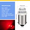 Ruiansion BA9S LED License Plate Light Yellow 6-12V 100lm Bulb Cob Chip Suitable for Car Interior Dome Map License Plate Glove Box Lights (Red, 2PCS) view 2
