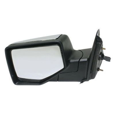 baginbaginbag Side Mirror 1pc Left Driver Chrome Power Non-Heated Operate Manual Folding Exterior Door Rear View for Ford for Ranger Stx 07 & Fx4 09 & Sport/Xl/XLT 06-11 without Auto-Dimming
