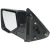 baginbaginbag Side Mirror 1pc Left Driver Chrome Power Non-Heated Operate Manual Folding Exterior Door Rear View for Ford for Ranger Stx 07 & Fx4 09 & Sport/Xl/XLT 06-11 without Auto-Dimming view 2