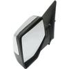 baginbaginbag Side Mirror 1pc Left Driver Chrome Power Non-Heated Operate Manual Folding Exterior Door Rear View for Ford for Ranger Stx 07 & Fx4 09 & Sport/Xl/XLT 06-11 without Auto-Dimming view 3