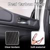 LLKUANG Car Interior Handle Decorative Frame Sticker Compatible with Toyota Land Cruiser 250 1958 Prado J250 LC250 2024 2025,Soft Carbon Fiber Inner Handle Frame Sticker Car Interior Accessories view 3