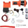TFGCSG 3000LBS winch kits,12V winch 3000LBS Synthetic Rope Winch view 1