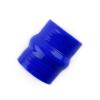 XAJINGSU Silicone Straight Hump Coupler Hose, 4-Ply, 5.4mm Wall Thickness, 3'' Length(76mm) 11 Colors (Gloss Blue, ID 2.5'' (64mm)) view 4