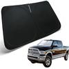 PAIMOHO Windshield Sun Shade for Dodge RAM 2500 3500 2010-2026, Car Window Sun Visor & Heat Shield Accessories | 240T Blocks Sun Rays Sunshade view 1
