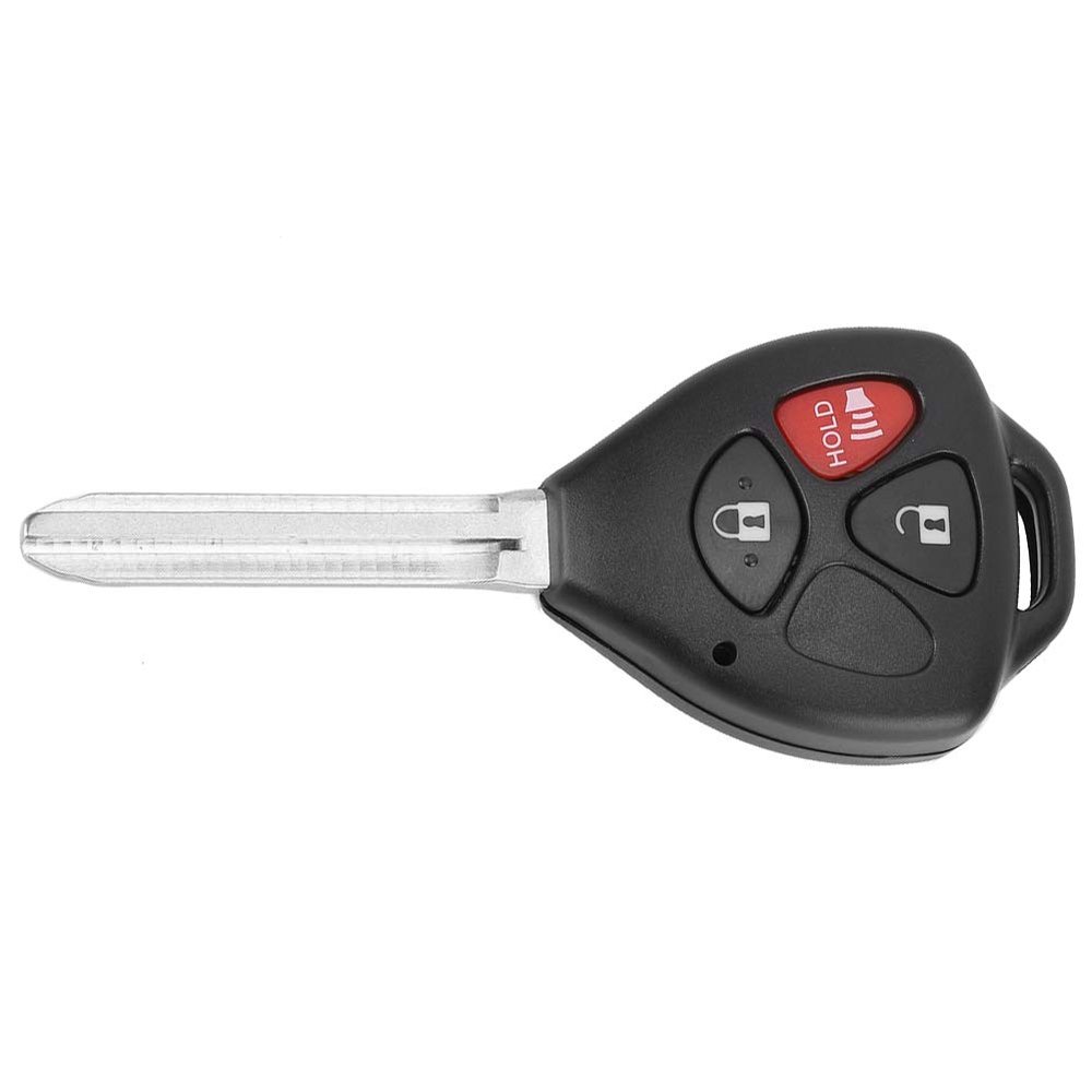 2 Button Remote Key Fob Case, ABS Shell, Compatible with Venza with Accessory Kit