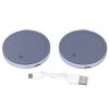 Tyenaza 2PCS Car LED Atmosphere Light Cup Holder Mat 7 Colors 3 Modes USB Charging IP67 Waterproof Anti Slip Universal, for Drink Coaster Accessories view 1