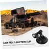 Gatuida 4pcs Heavy Duty Suction Cup Hooks for Car Tents Camping SUV Tailgate Tent Rv Awning Outdoor Automotive Essentials view 3