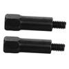 Anneome 2pcs Chrome Valve Cover Bolts for Engine Fasteners Leak Design for Racing and Daily Driving Compatible Enhanced Aesthetic Appeal view 1