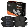 R.A. MD1391 Rear SEMI-METALLIC Brake Pads for 2016-2017 LEXUS GS200t 2.0L All Models view 1