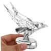 BUGUUYO 2pcs Car Hood Ornament Metal Decoration for Trucks and Cars Easy to Install Realistic Design for Enhanced Vehicle Aesthetic Appeal view 3