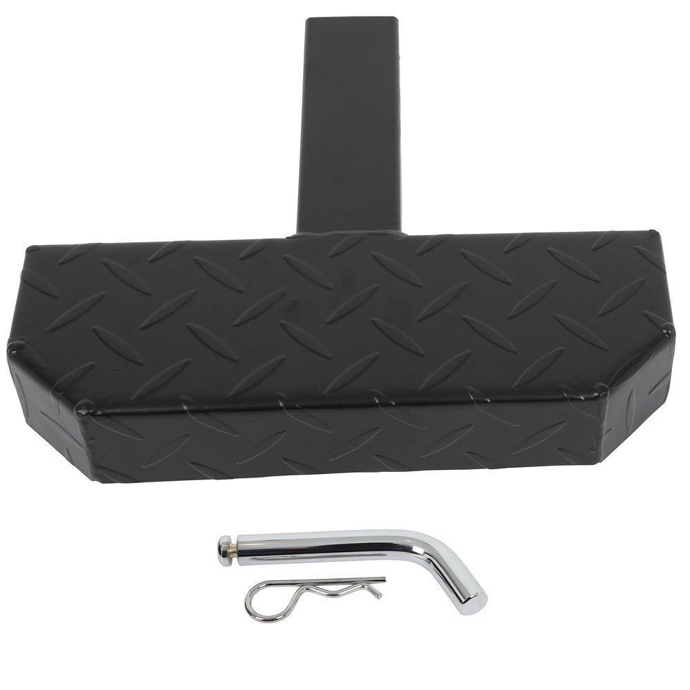 SCITOO Hitch Step 12" Universal Tow Bumper Step with Pin - Compatible with 2-Inch Receiver for Trucks, SUVs, and Cars