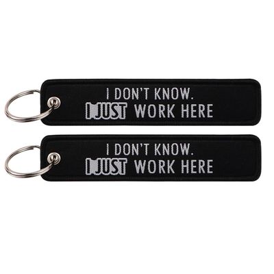 beemorita 1 Pack Cool Funny Motorcycle Keychains Jet Tag Fun Durable Double Side Key Tag Ring for Motorcycles, Scooters, Cars, Key Chains and Gifts for Women Men(Black