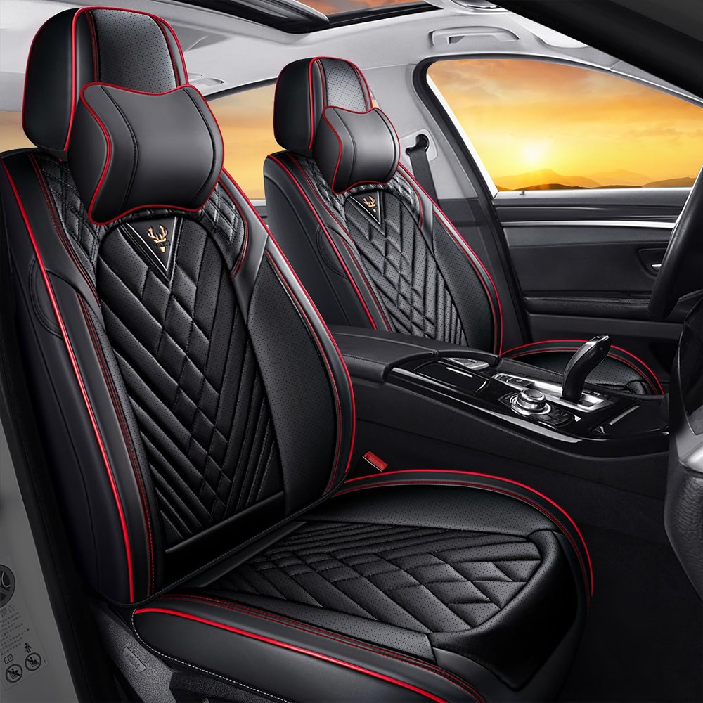 AFGH for Ford Ranger Seat Covers 2019-2026, Waterproof Car Seat Covers