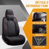 AFGH for Ford Ranger Seat Covers 2019-2026, Waterproof Car Seat Covers view 4