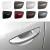 CZShiYue Car Front Left Exterior Door Handle Lock Cover Fit for VW Golf 6 Passat Scirocco Sharan Skoda Superb Seat Alhambra 1K8837879 5KD837879 Door Handle Cover Gray view 1