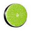 AKMCBSH Funny Lime Spare Tire Cover Wheel Protectors Waterproof Fruits Wheel Covers Universal Fit for RV SUV Truck Camper Travel Trailer Accessories 14 inch view 1