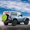 AKMCBSH Funny Lime Spare Tire Cover Wheel Protectors Waterproof Fruits Wheel Covers Universal Fit for RV SUV Truck Camper Travel Trailer Accessories 14 inch view 4