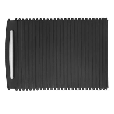 Srliya Rear Center Console Roller Blind 51166963913 Console Cup Holder Slide Cover for BMW E92 E93 M3 20052012 Black