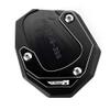 Foot Side Stand Enlarger for BMW K1600B K1600GT K1600 GTL 2017-2023 Motorcycle Kickstand Extension Foot Side Stand Enlarge Pad(Black-K1600B) view 1