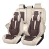 BYXN Car Seat Cover Full Set for Lexus GX 460 2010-2023,Faux Leather Seat Cover for Car,Breathable Vehicle Cushions Cover Waterproof Automotive Seat Covers with Headrests(5 seat,Beige&Brown) view 1