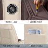 BYXN Car Seat Cover Full Set for Lexus GX 460 2010-2023,Faux Leather Seat Cover for Car,Breathable Vehicle Cushions Cover Waterproof Automotive Seat Covers with Headrests(5 seat,Beige&Brown) view 4