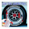 Yiteel Car Paint Pen Waterproof Car Wheel Tire Oily Painting Mark Pen Auto Rubber Tyre Tread CD Metal Permanent Paint Marker(Green) view 3
