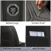 Car Seat Covers for Hyundai Santa Fe 2001-2024 Full Seat Cover-Black&Gray view 4